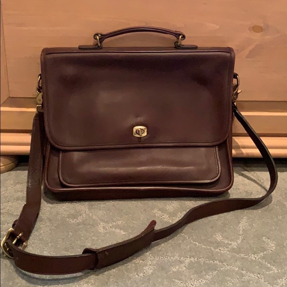 Vintage Coach Briefcase/Mail Bag